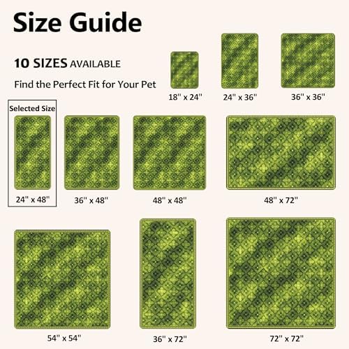 Washable Guinea Pig Pee Pads, Reusable Guinea Pig Cage Liner 2 Pack - Image 4