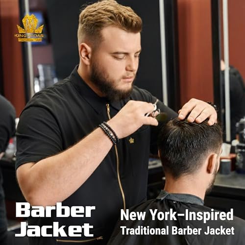 King Midas Professional Barber Jacket - Image 5
