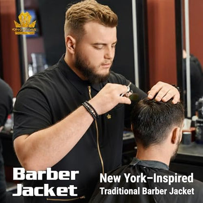 King Midas Professional Barber Jacket - Image 5