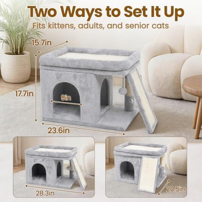 Cat Tree Tower with Scratching Post - Image 2