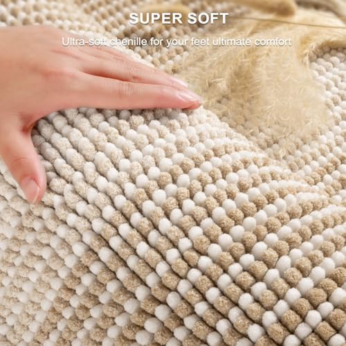 BSICPRO Bathroom Rugs Sets 2 Piece, Non Slip Boho Bath Mats - Image 2