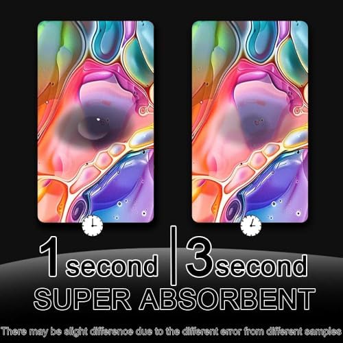 Bath Mat Rug, Rainbow Bubble Non Slip Quick Dry Super Absorbent Thin Bathroom - Image 6