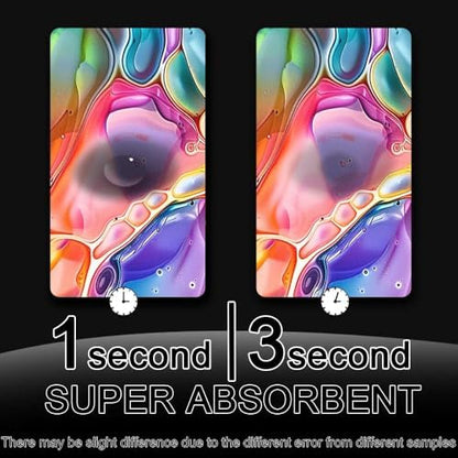 Bath Mat Rug, Rainbow Bubble Non Slip Quick Dry Super Absorbent Thin Bathroom - Image 6