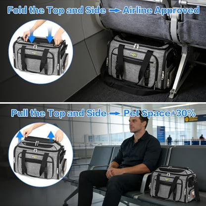 Cozy Cruiser Pet Carrier with Wheels - Image 5