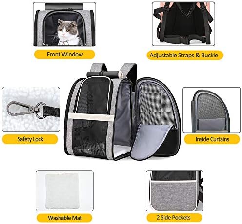 Texsens Innovative Traveler Bubble Backpack Pet Carriers - Image 4