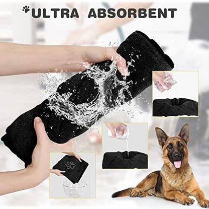 Chumia 4 Pcs Dog Towels for Drying, 30 x 50 Inch - Image 4