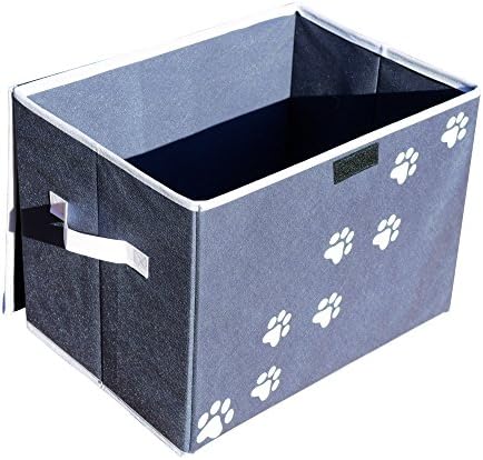 Feline Ruff Large Dog Toys Storage Box 16" x 12" Pet Toy Storage Basket - Image 7