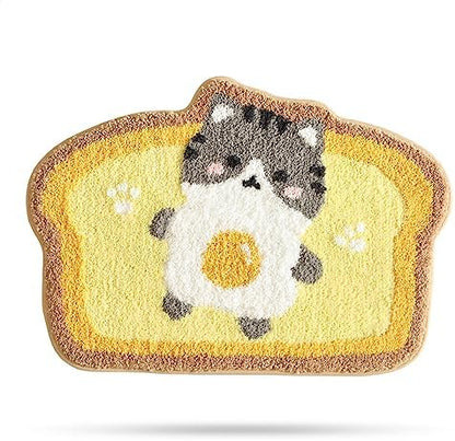 Molesun Cat Bath Mat 20x31, Soft Absorbent Microfiber Bath Rugs by Molesun