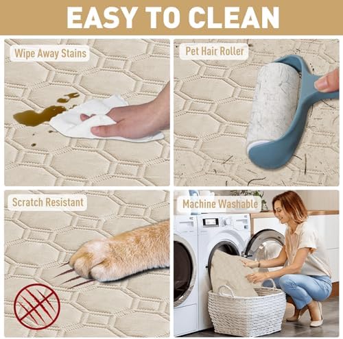 ZNSAYOTX Ultimate Cozy Blankets 100% Waterproof Bed Mat Blanket - Image 5