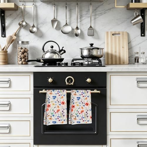 Vintage Flower Kitchen Towels - Image 6