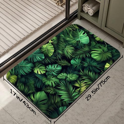 Bathroom Rug 29.5"x17", Bath Mat - Image 2