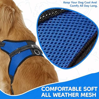 No Pull Reflective Adjustable Dog Harness - Image 3