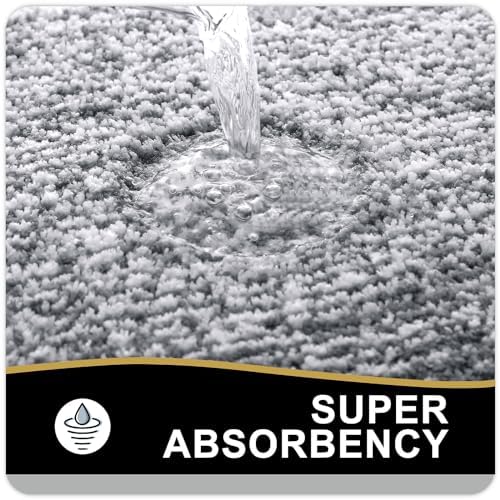 OLANLY Bathroom Runner Rugs 47x20, Long Bath Mats - Image 3
