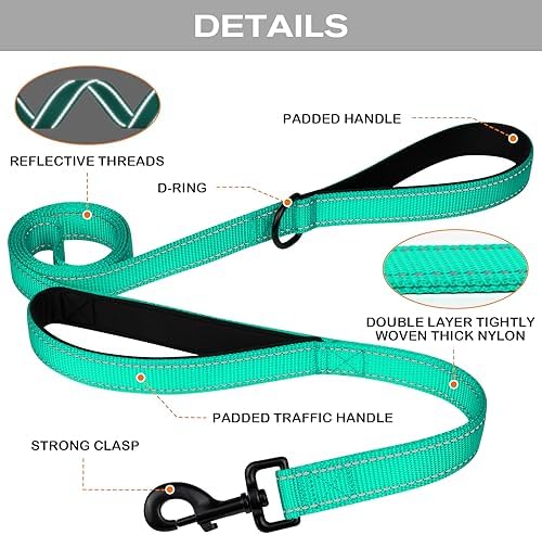 Joytale Dog Leash for Large Dogs that Pull, Double Handle - Image 3