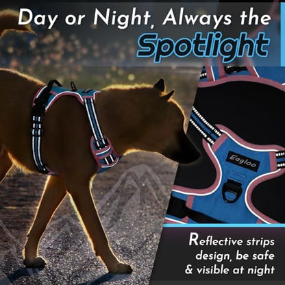Eagloo Dog Harness for Large Dogs, No Pull Pet Vest - Image 7