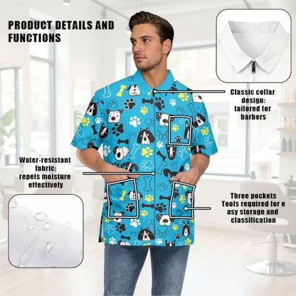 Waterproof Smock, Professional Design Water & Hair Proof - Image 6