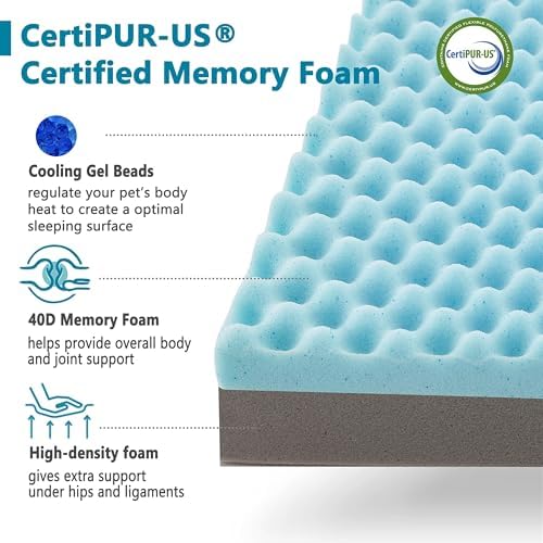WATANIYA PET Medium Dog Beds for Medium Dogs, Memory Foam Dog Bed, Orthopedic - Image 4