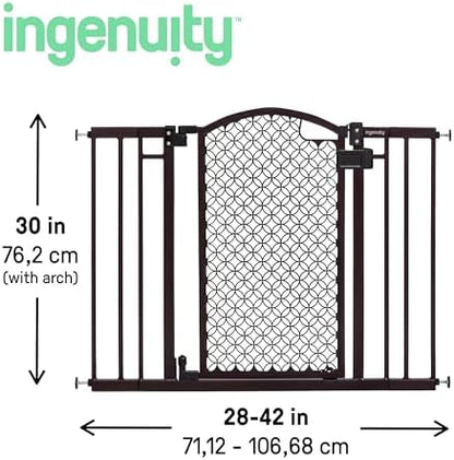Ingenuity Decorative Panel Tall Baby Gate & Dog Gate, Hardware or Pressure - Image 4