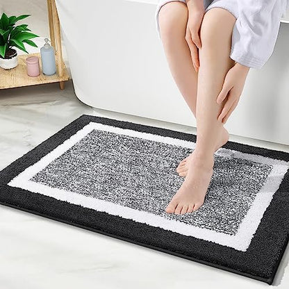 OLANLY Bathroom Rugs 36x24, Soft Absorbent Microfiber Bath Rugs by OLANLY