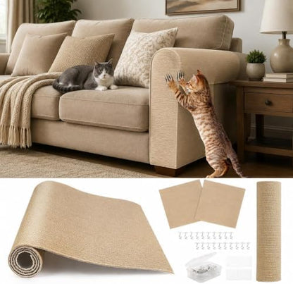 4Pack Cat Scratch Furniture Protector, Self-Adhesive by Unknown