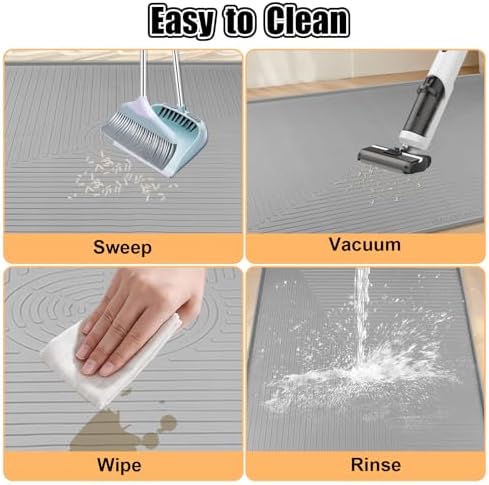 Silicone Cat Litter Mat 50" x 36" Cat Mat - Image 7