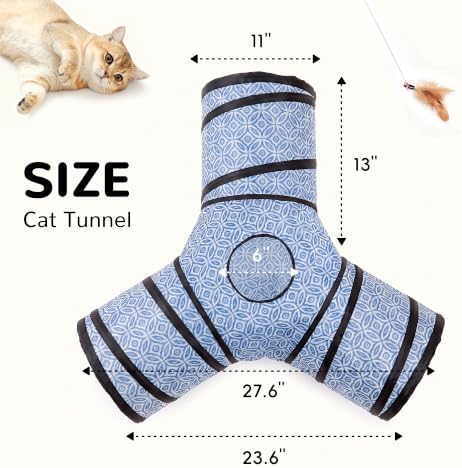 Tempcore 3 Way Collapsible Cat Tunnel - Image 4