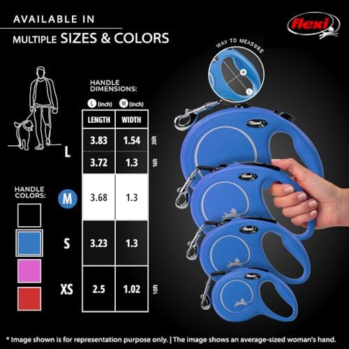 FLEXI® Classic Tape Retractable Dog Leash, 16 ft - Image 6