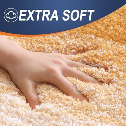 OLANLY Large Bathroom Rugs 44x32, Extra Soft Absorbent Microfiber Bath Rugs - Image 3