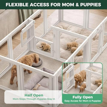 FXW AuraSpace Acrylic Dog Playpen - Image 2