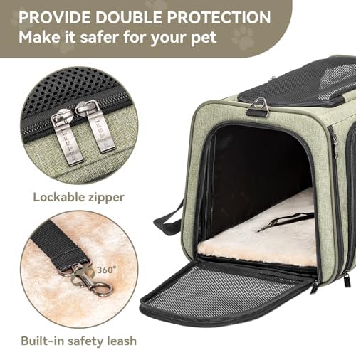 Petsfit Medium Double Expandable Cat Carrier - Image 6