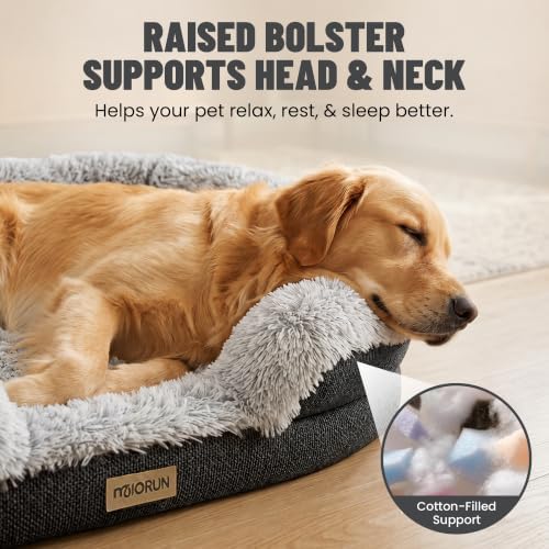 Miorun Fluffy Orthopedic Dog Beds Large Sized Dog - Image 2