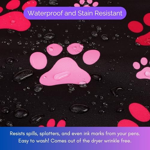 Plum Hill Waterproof Dog Grooming Apron, Groomer Apparel, Pet Washing Smocks - Image 4