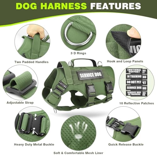 WINSEE Tactical Dog Harness - Image 5