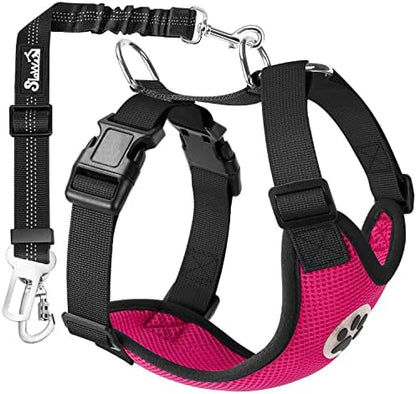 SlowTon Dog Seat Belt and Harness by SlowTon