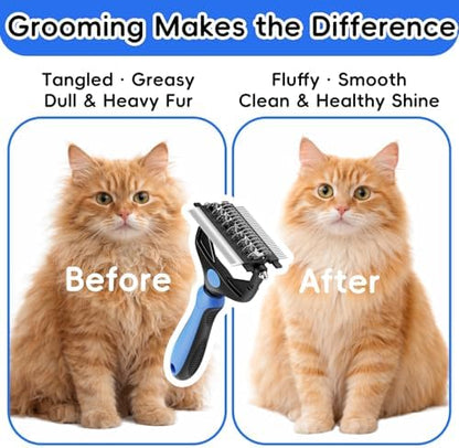 3-in-1 Professional Pet Grooming Brush - Image 5