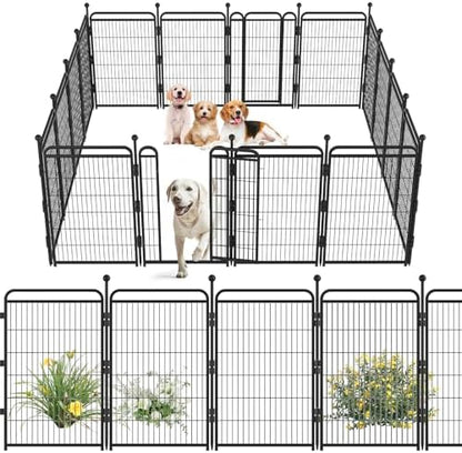 Gardner Pet Dog Playpens, Foldable Pet Play Yard Gate by GardnerPet