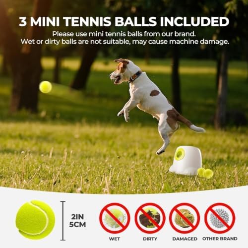 ALL FOR PAWS Automatic Dog Ball Launcher, Interactive Fetch Toy for Small to - Image 4