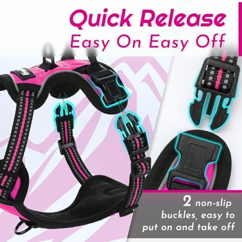 Eagloo Dog Harness for Small Dogs, No Pull Pet Vest - Image 6