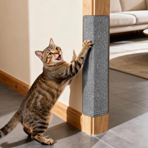 ENONCI Door Protector from Cat Scratching 19.6x7.8 Cat Wall Corner Scratcher by ENONCI