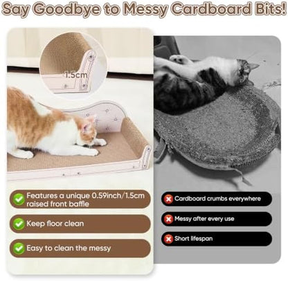 NATUYA 26'' Large Cat Scratcher Couch - Image 4