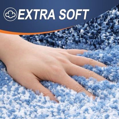 OLANLY Bathroom Runner Rug 47x24, Extra Soft Absorbent Microfiber Bath Rugs - Image 2