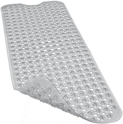 Bathtub and Shower Mats, 40x16 Inch Extra Large Non Slip Soft Bath Tub Mat by Linoows