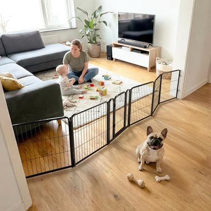 FXW Dog Gate, Extra Wide Adjustable by FXW