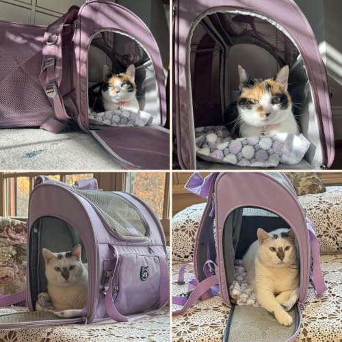 Lollimeow Expandable Large Cat Carrier Backpack, Supports up to 14 lbs - Image 7