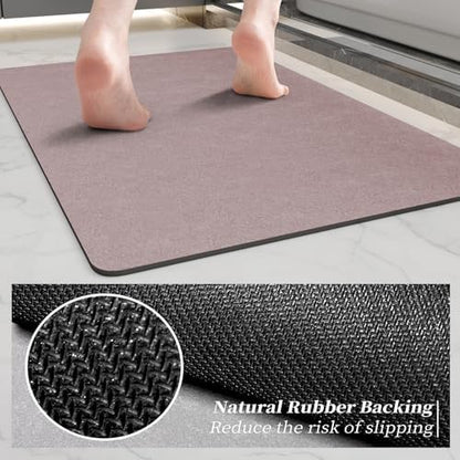 Bath Rugs 24x17-Diatomaceous Earth Stone Bath Mats - Image 4