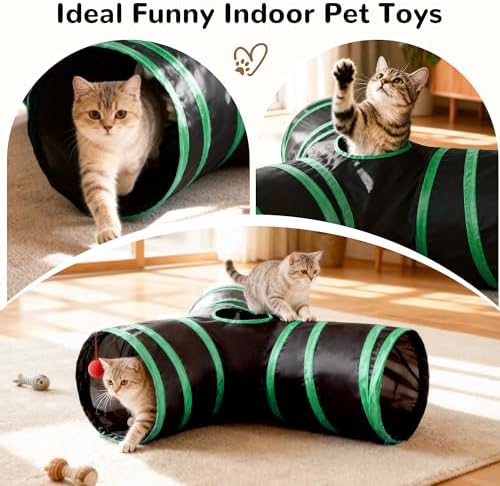 Tempcore Cat Tunnel, 3-Way Collapsible Toy - Image 7