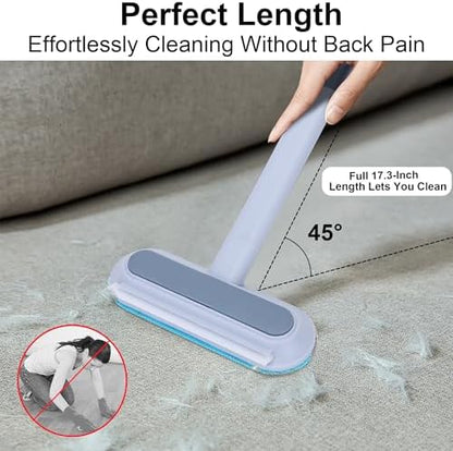 Pet Hair Remover for Furniture-17.3" Reusable Lint Brush for Dog & Cat Hair - Image 3