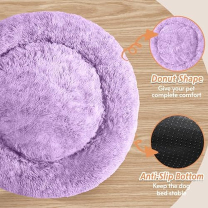 JOLLYVOGUE Calming Small Dog & Cat Bed - Image 3