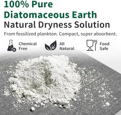 XMarrat Extra Large Stone Bath Mat, Diatomaceous Earth Mat, 31.5"x19.7" - Image 6