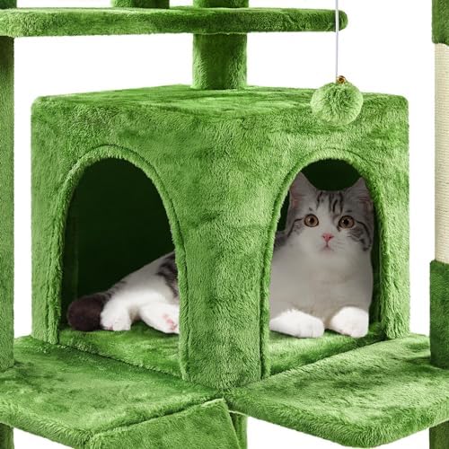 Yaheetech 70in Multi-Level Sturdy Cat Tree, Sisal Scratching Posts - Image 6
